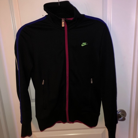 NIKE black and neon color jacket - Picture 3 of 3